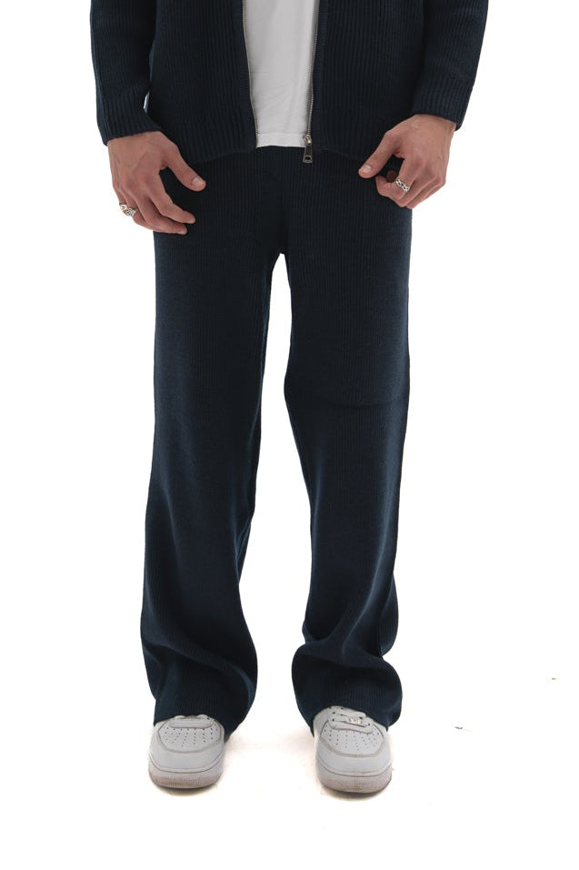 Navy Knit pants