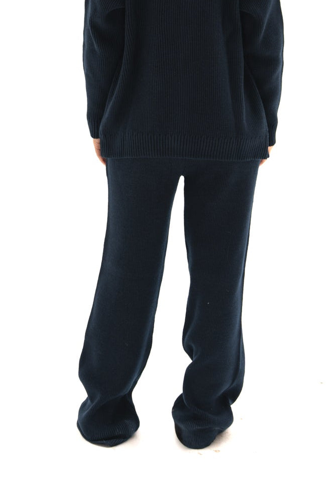 Navy Knit pants
