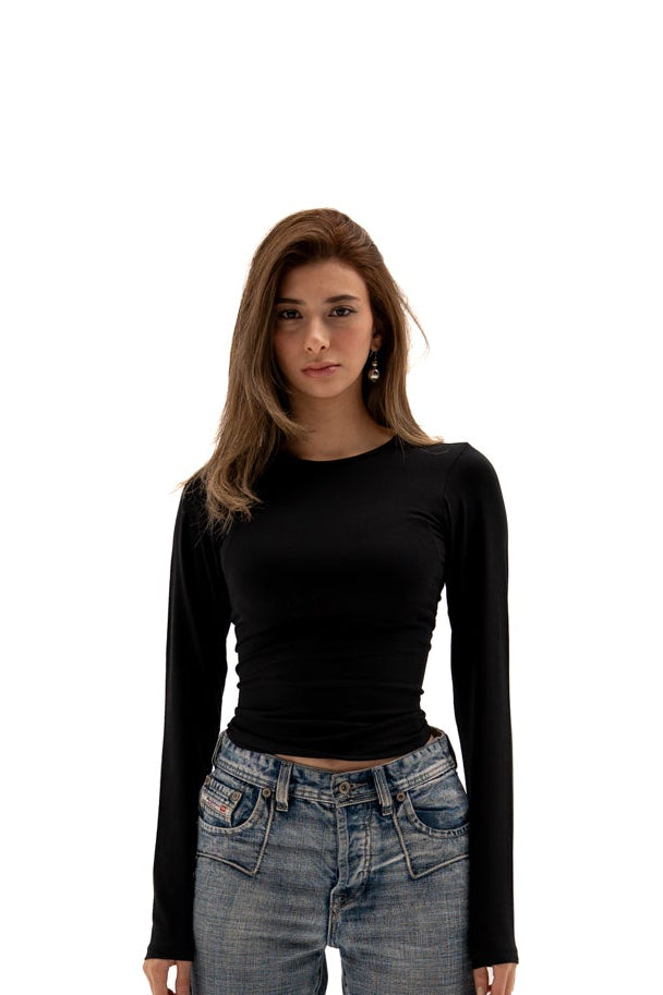 Long Sleeve Cotton Top