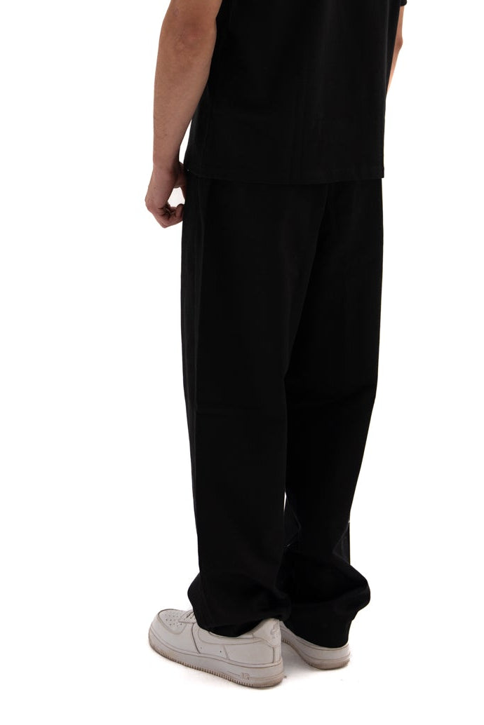 Black tailored Straight fit pants