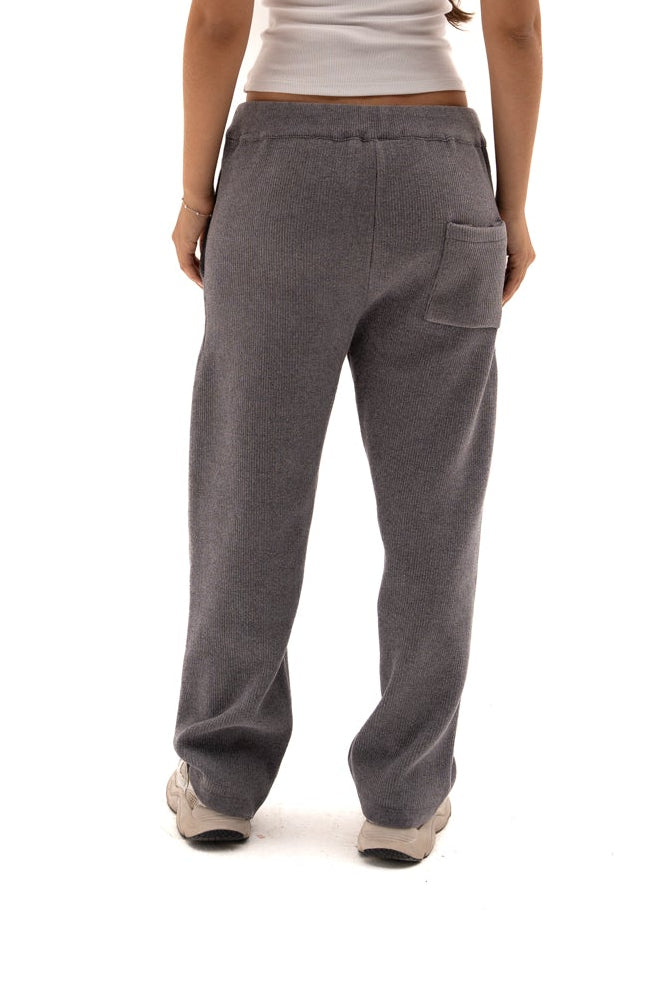 Grey Knit Wool  pants