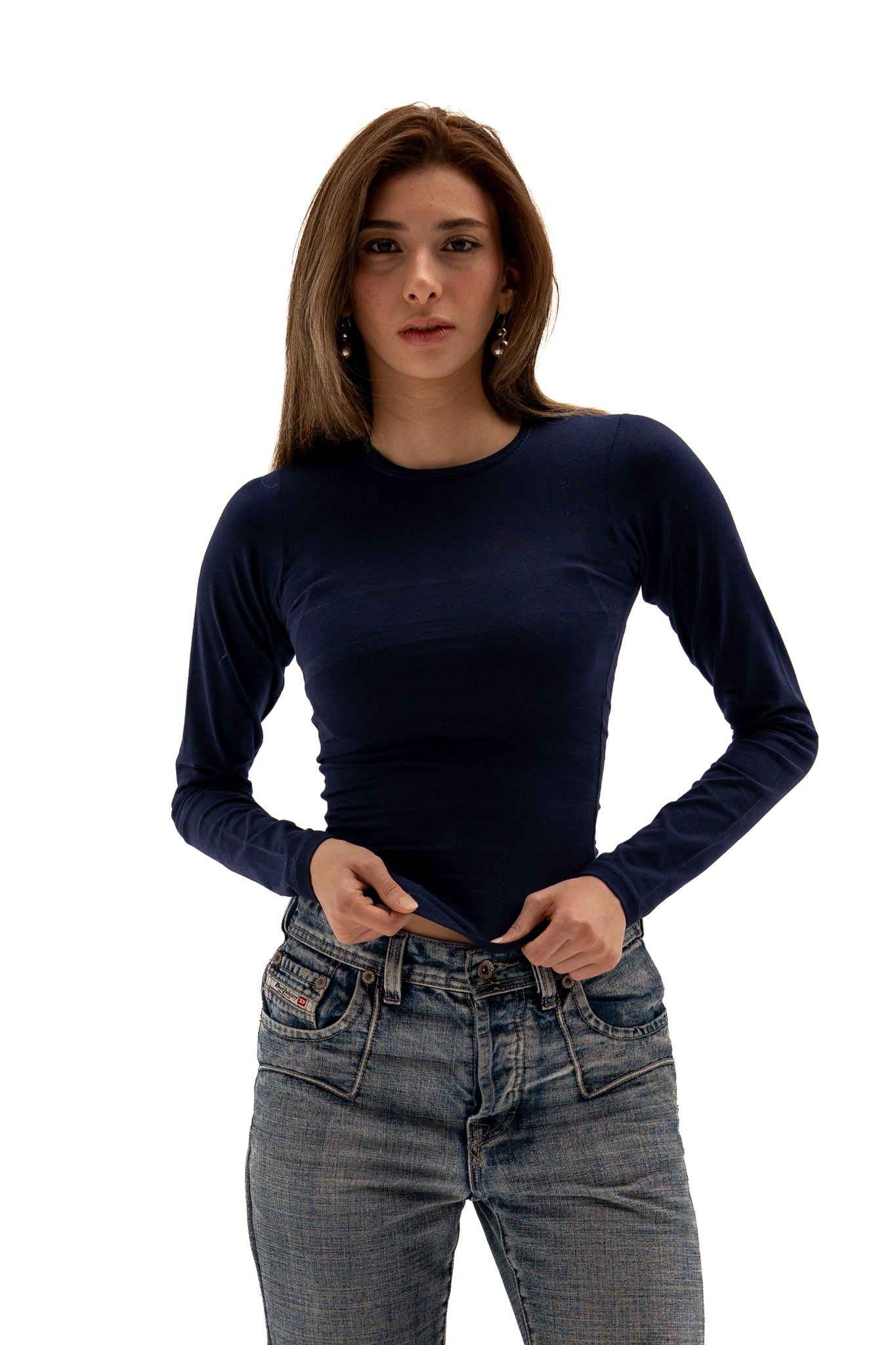 Long Sleeve Cotton Top