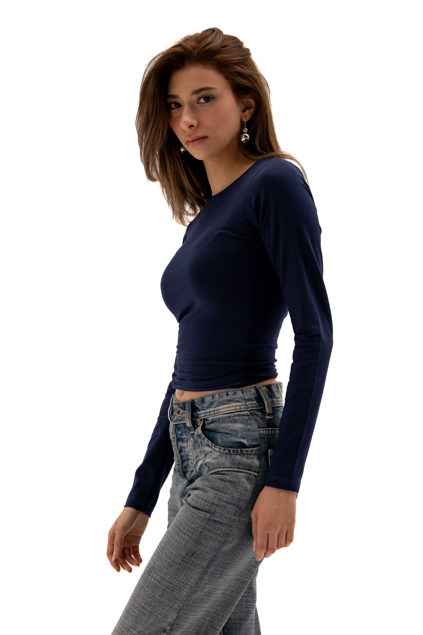 Long Sleeve Cotton Top