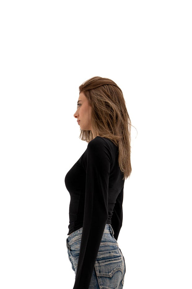 Long Sleeve Cotton Top